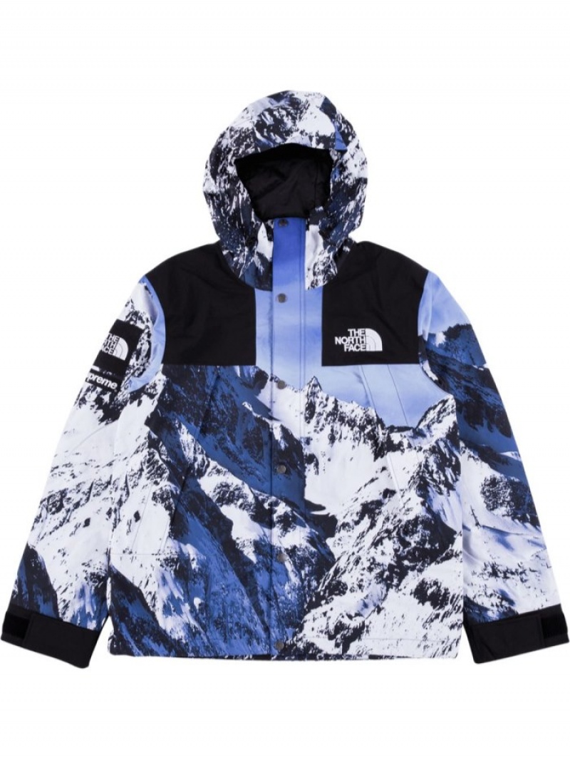 Cortavientos Supreme X The North Face Mountain Parka Hombre Azules Colombia | W0P-89395