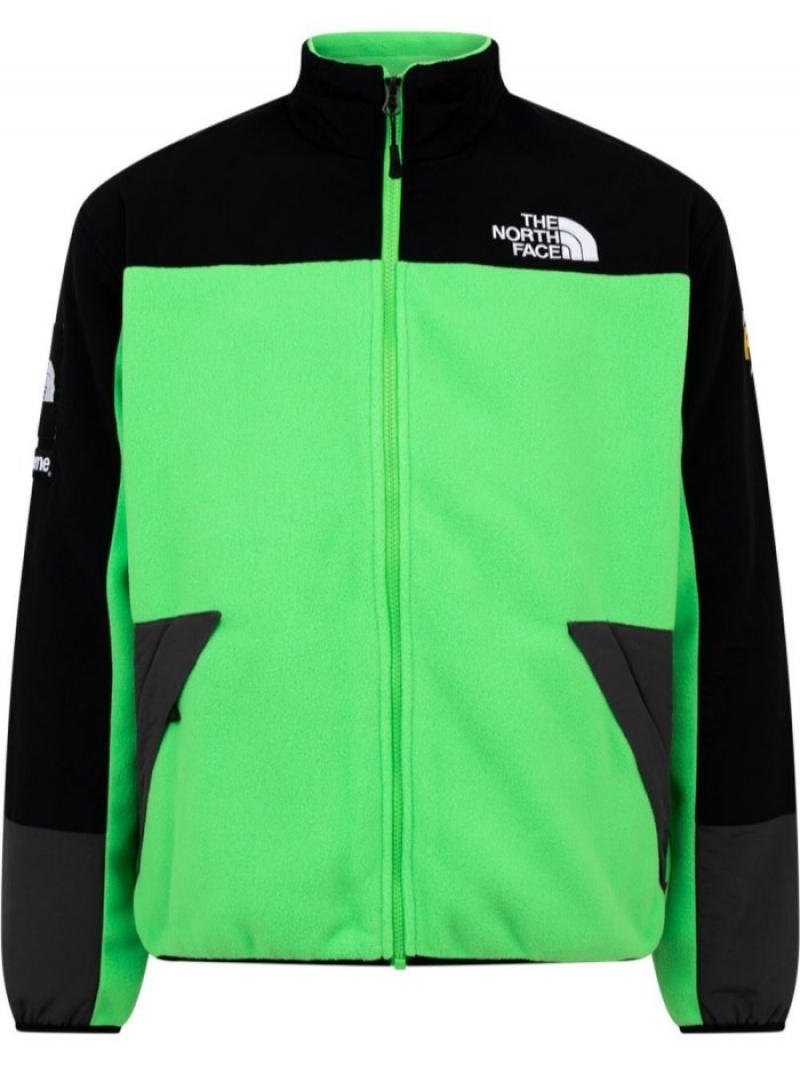 Cortavientos Supreme X The North Face Rtg Fleece Jacket Hombre Verde Negras Colombia | Z6Z-24029