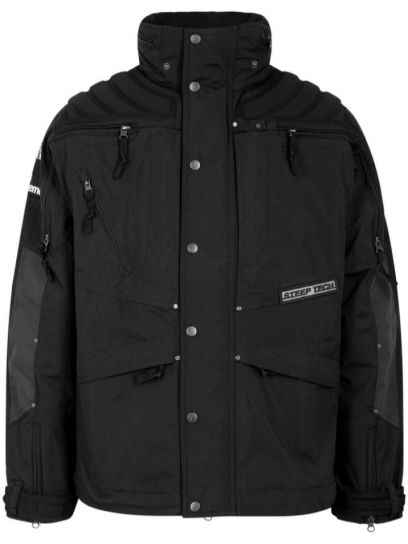 Cortavientos Supreme X The North Face Steep Tech Apogee Jacket Hombre Negras Colombia | M1E-22259